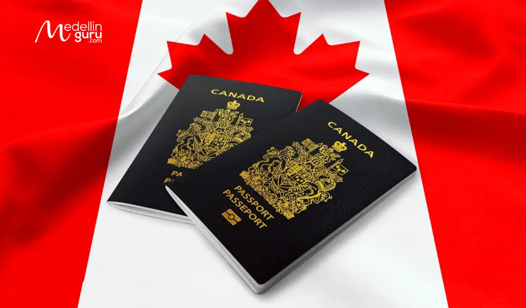 Renewing a passport from Cánada in Colombia.