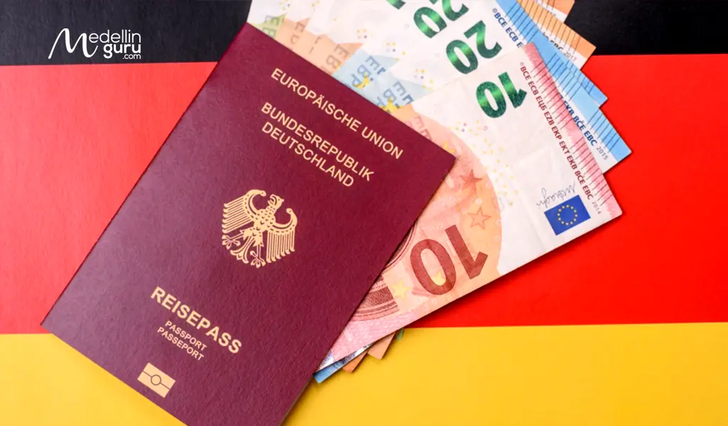 You can renew your German passport from Colombia from various cities in the country.