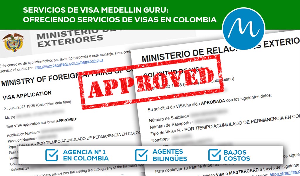 Medellin Guru Servicios de Visas: Brindar Servicios de Visas en Colombia