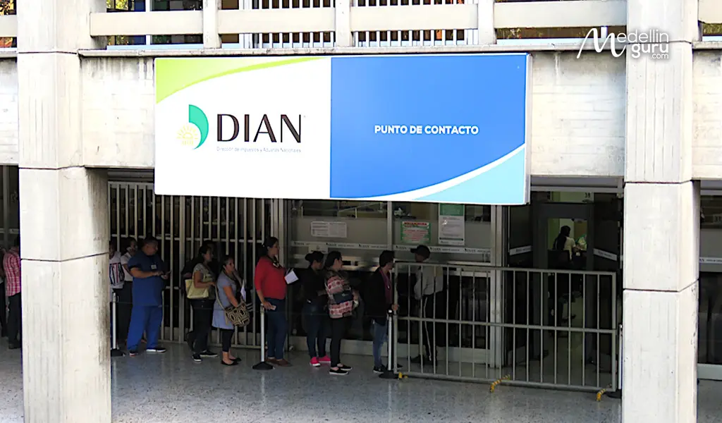 DIAN’s office at Alpujarra in Medellín