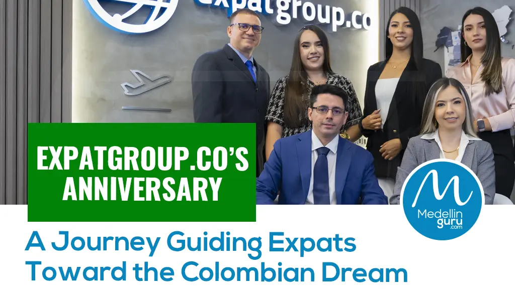 expatgroup.co Anniversary A Journey Guiding Expats Toward the Colombian Dream