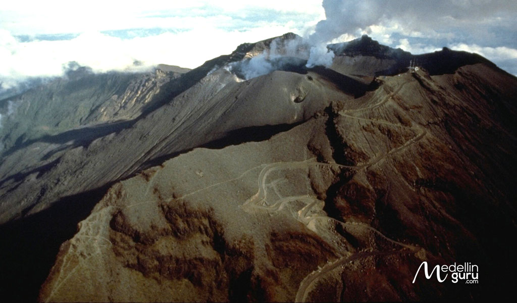 Galeras Volcano of Pasto - Image courtesy of Smithsonian Institute