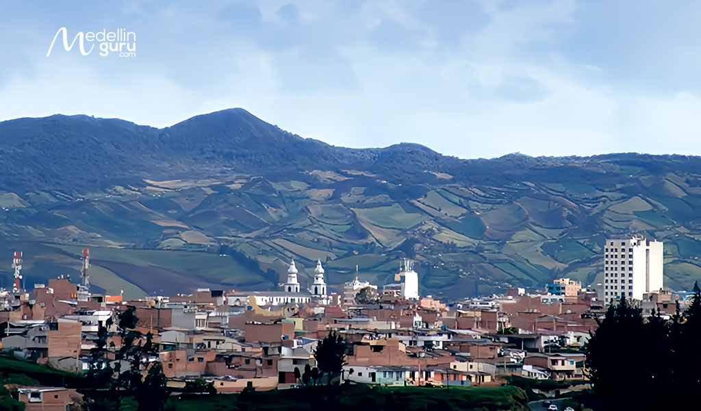 The view of Ipiales - Credits to SITUR Government of Nariño