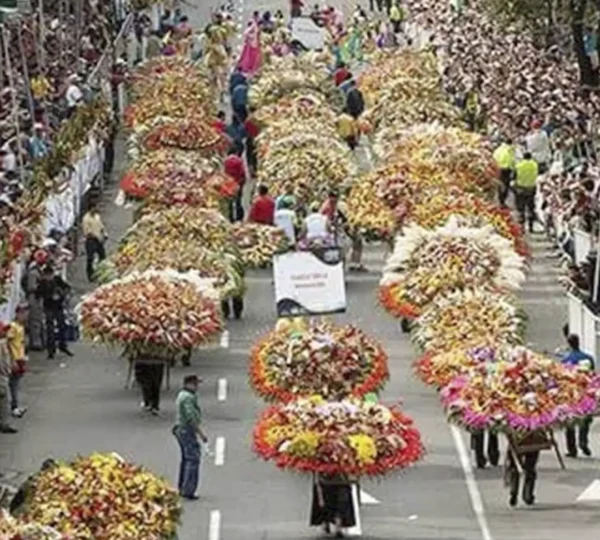 Desfile de silleteros