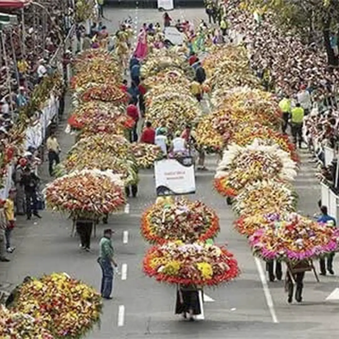 Desfile de silleteros