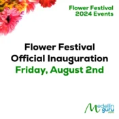 Flower Festival Official Inauguration