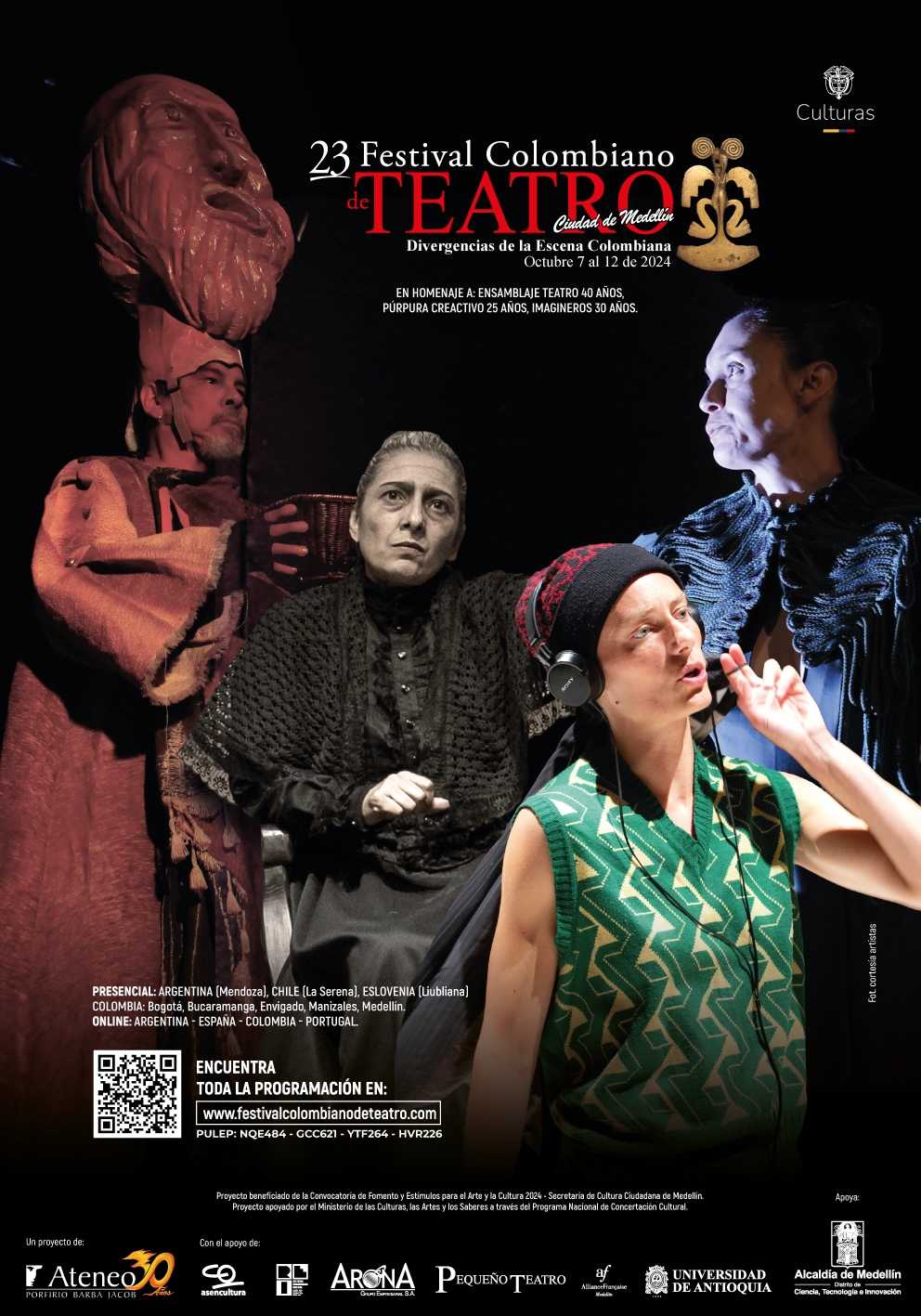 Festival in Medellin Festival Colombiano de Teatro - Medellin Guru