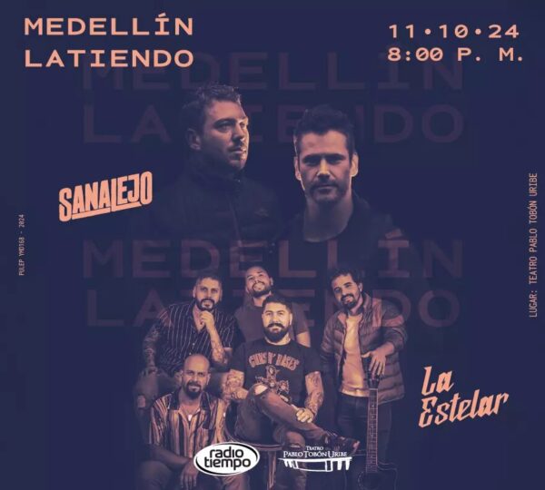 Concert in Medellin: Sanalejo y La Estelar - Medellin Guru