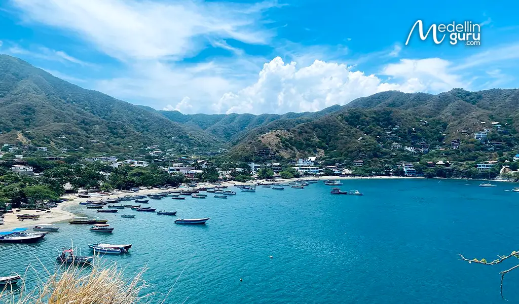 Taganga in Santa Marta. Photo by Infobae