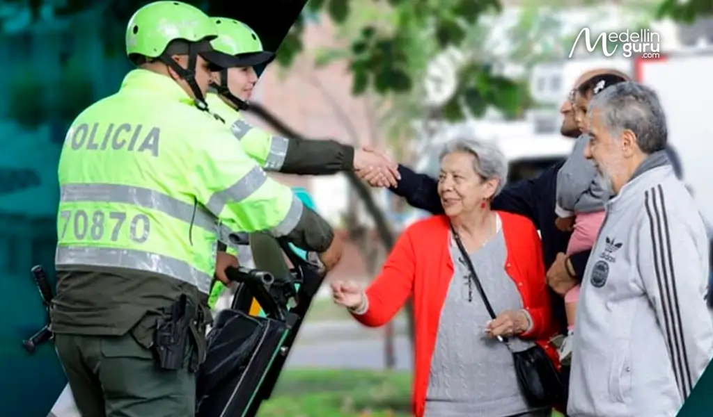 Police and community collaboration in Medellín to enhance tourist safety