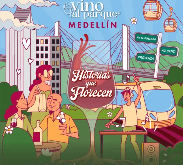 Vino al Parque Medellín 2025