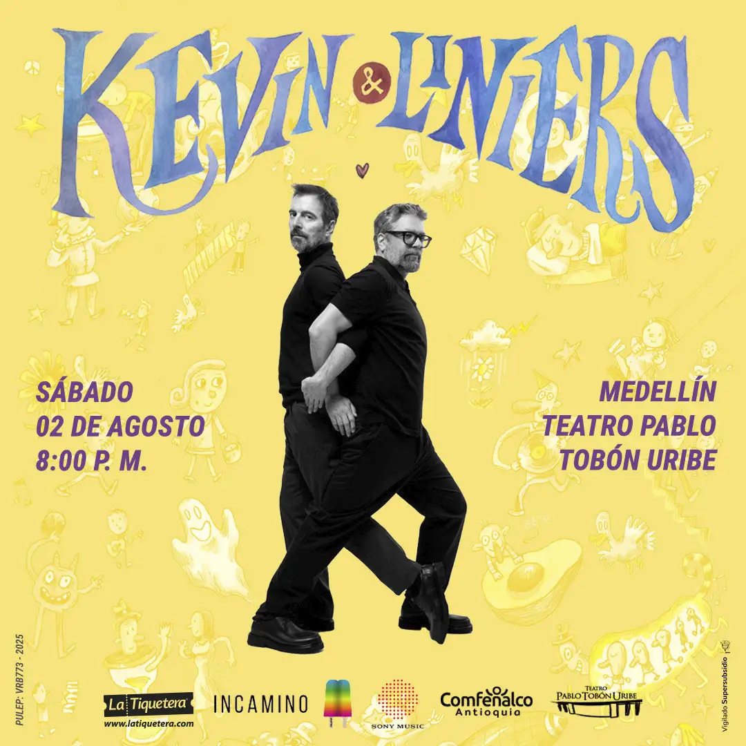 Kevin Johansen + Liniers in Medellin