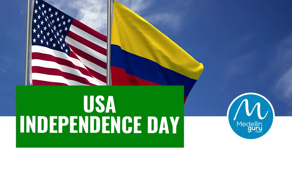 Celebrating the 4th of July USA Independence Day