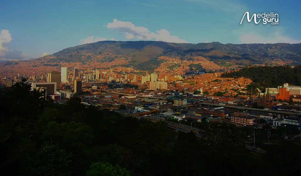 Stunning skyline of Medellín, showcasing the vibrant culture of the Paisa region
