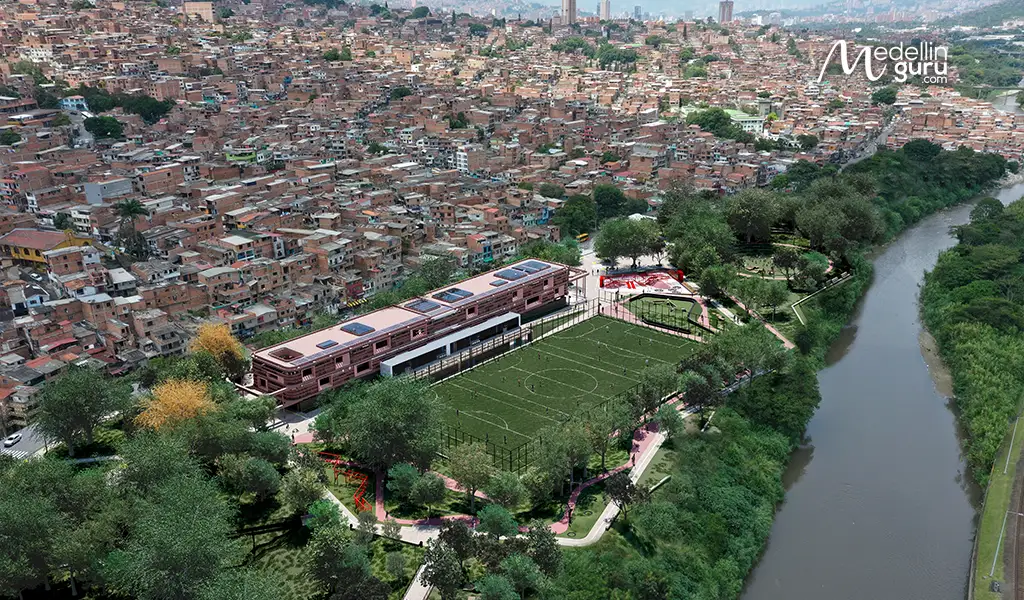 Construction image of Primavera Norte, a project receiving technical assistance from the C40 program
