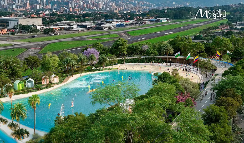 Gran Parque Medellín urban development rendering