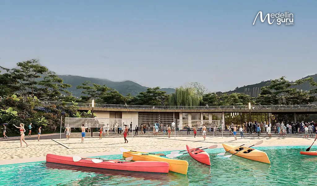 Medellin sea project recreation and water sports