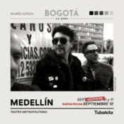 Andrés Cepeda en Medellín - Bogotá, La Gira