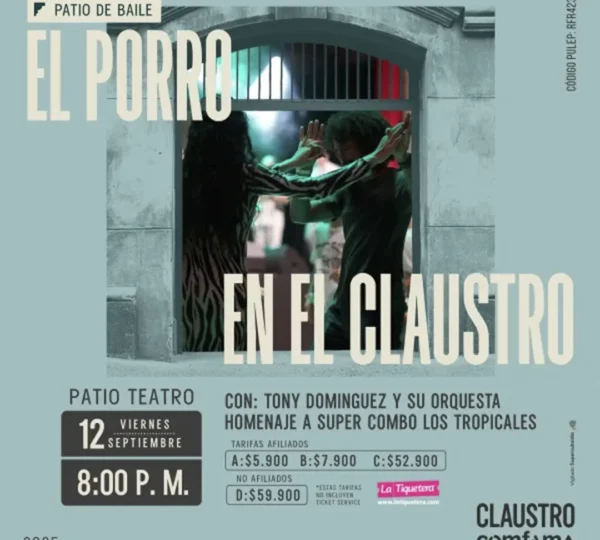 Patio de Baile El Porro septiembre
