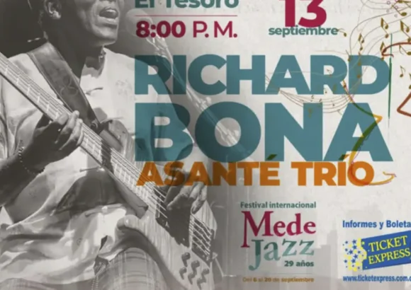 RICHARD BONA - Asanté Trío en Medellín