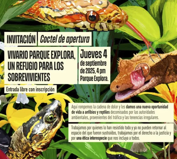 Reapertura del Vivario Explora