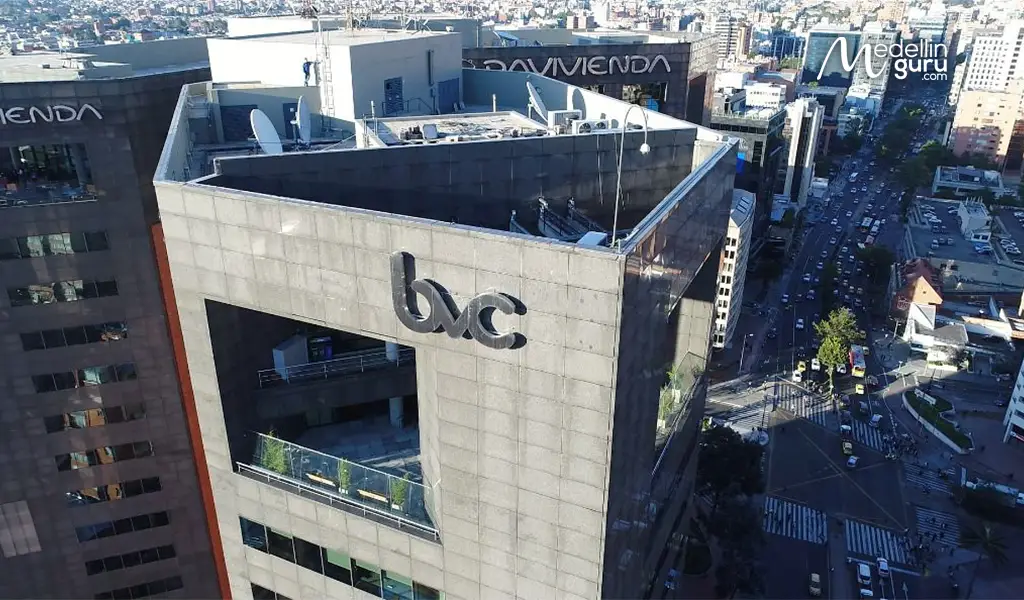Colombian Stock Exchange Building, a key player in regional financial markets