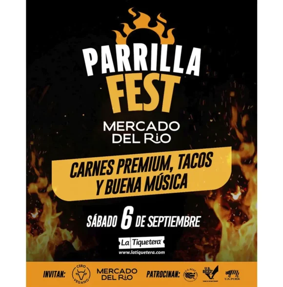Parrilla Fest en Mercado del Río