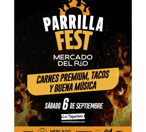 Parrilla Fest en Mercado del Río