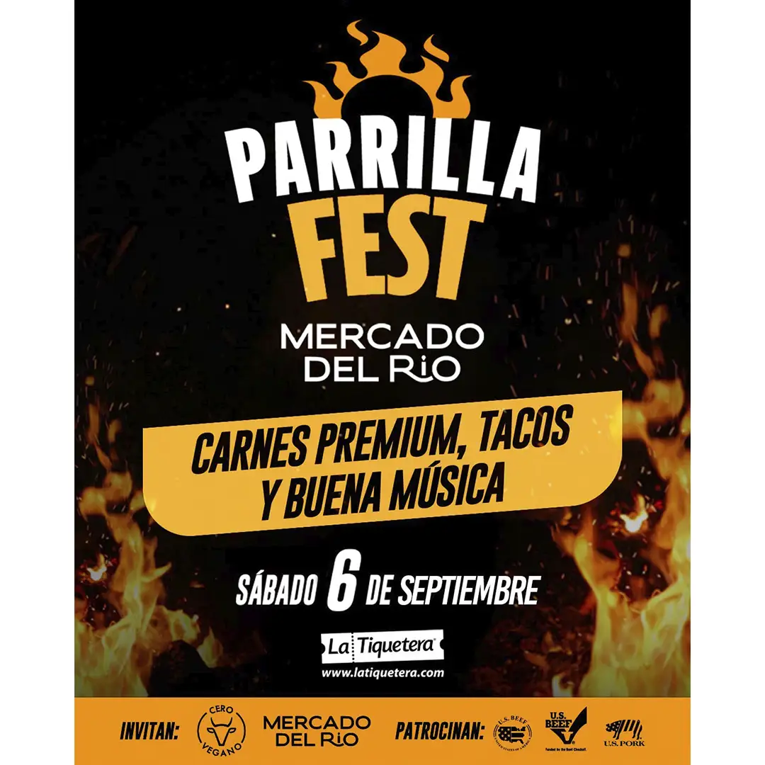 Parrilla Fest en Mercado del Río