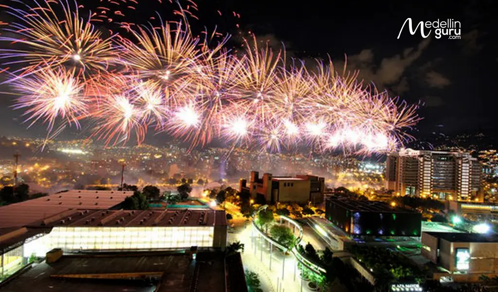 City-wide fireworks in Medellín a common way to celebrate New Year's Eve