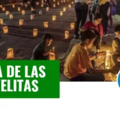 Día de las Velitas Day of Candles Tradition in Colombia on December 7