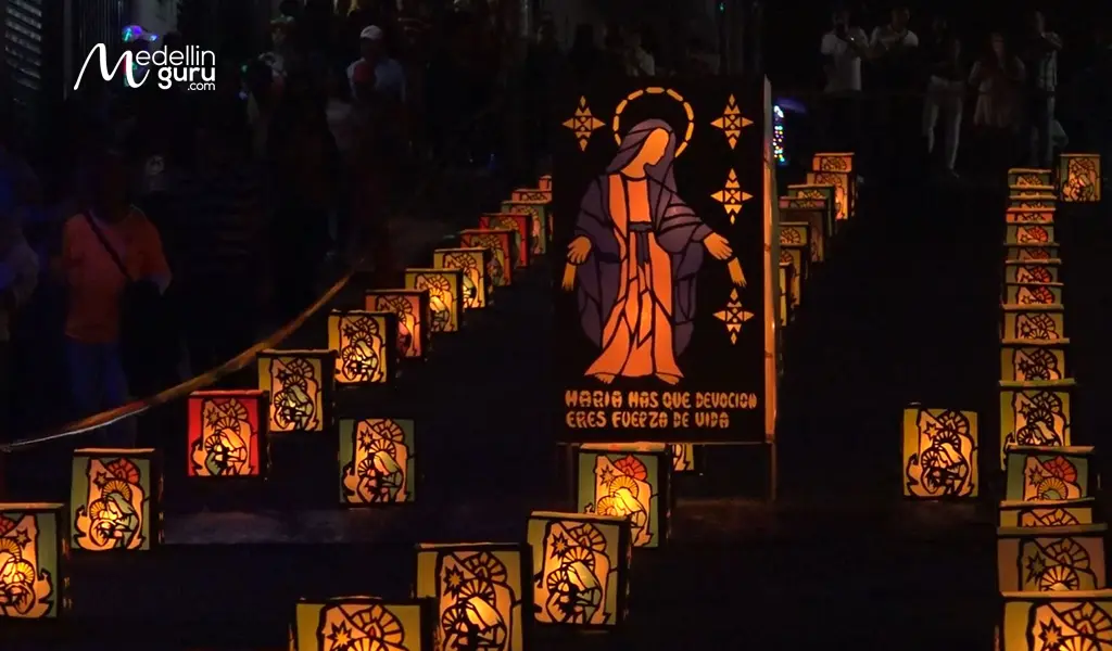Handmade lanterns in Quimbaya, a magical Colombian Christmas pueblo