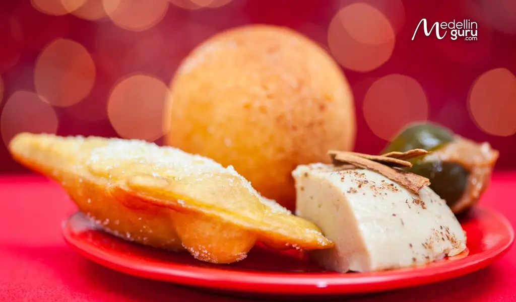 Natilla and Buñuelos Essential food for the Novena de Aguinaldos