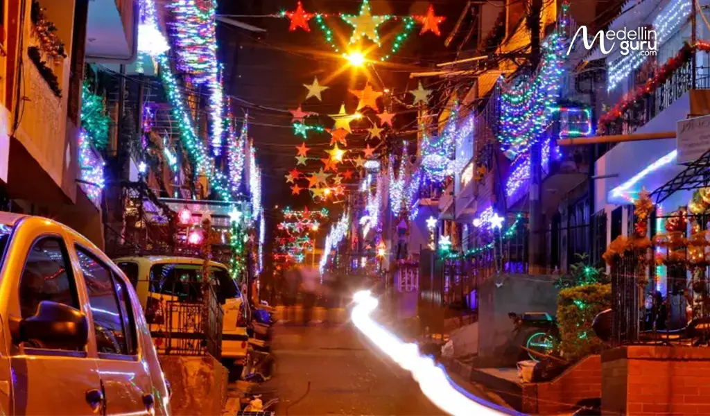 New Year's Eve in Medellín’s neighborhoods, where there are often local street parties