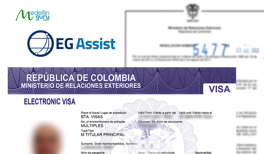 Colombia requires an international health policy for visa applications