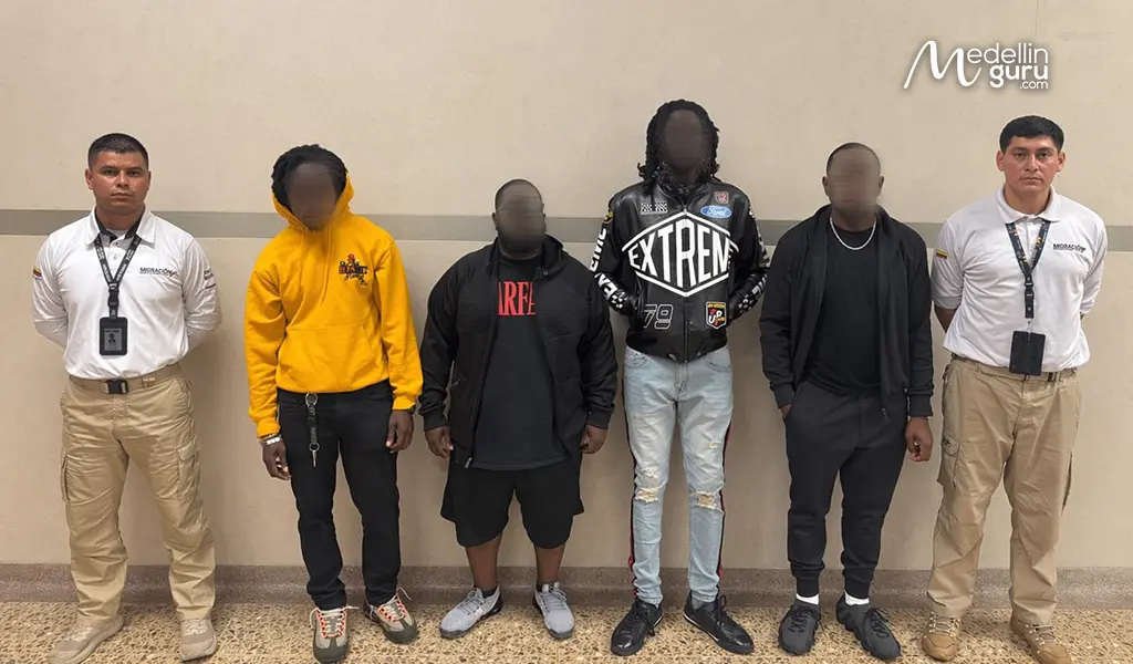 Five Americans deported due to Migración Colombia's efforts