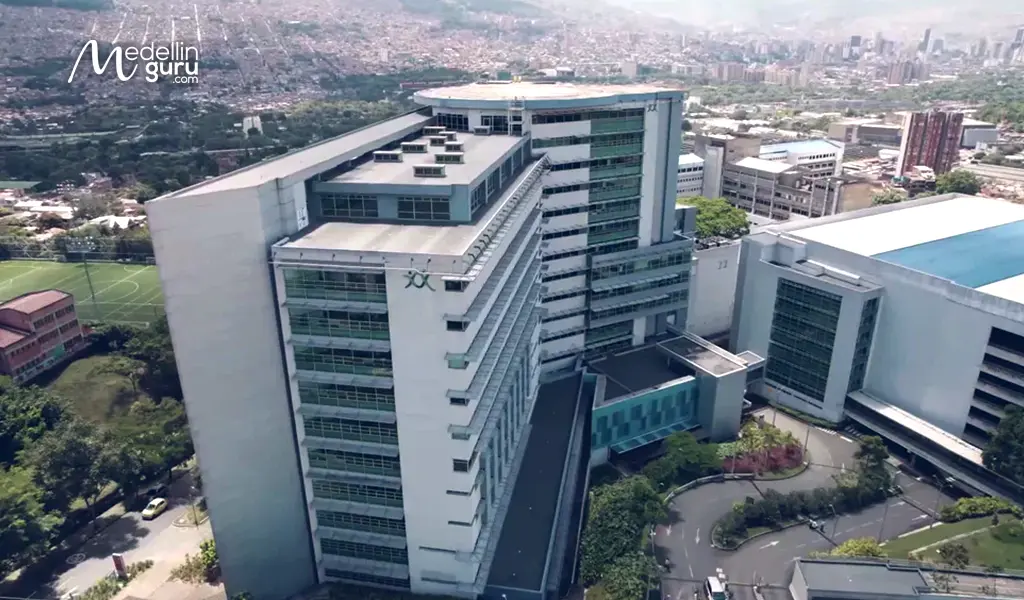 Hospital Pablo Tobón Uribe, located in Medellín.