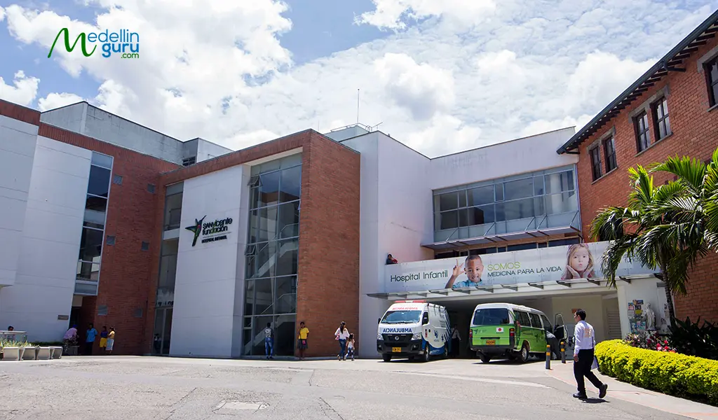 Hospital Universitario San Vicente Fundación, located in Medellín.