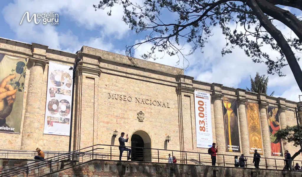 A prison turned into a museum this is how the Museo Nacional looks.